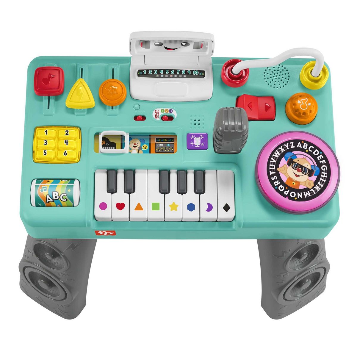 MATTEL Ma table d'activités de DJ Fisher Price