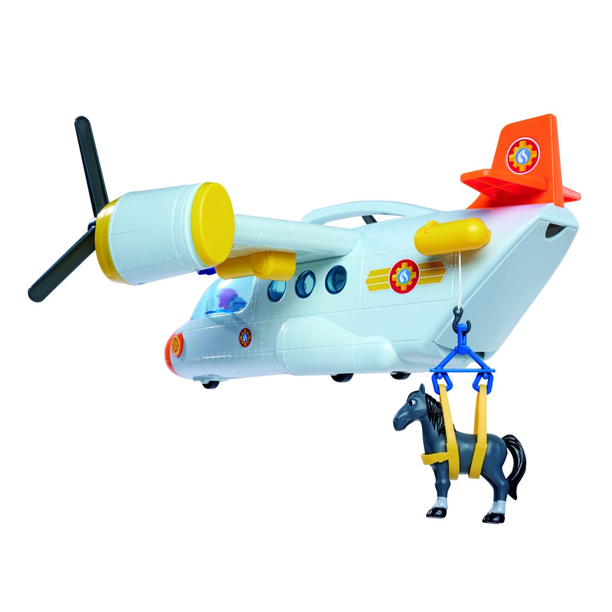 SMOBY Sam le pompier - Avion de sauvetage