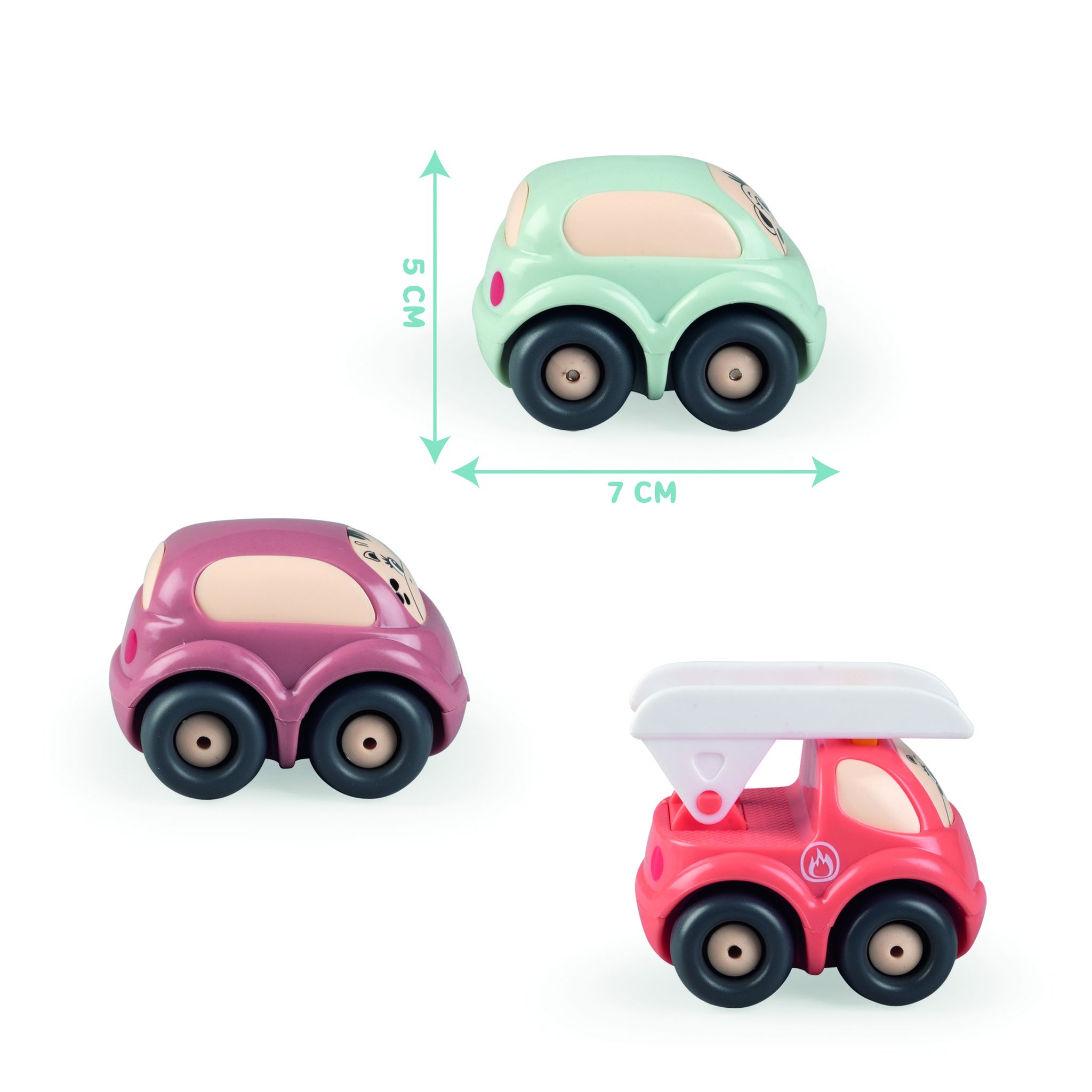 Voir la diapositive 3 : SMOBY LS Set 3 Vehicules