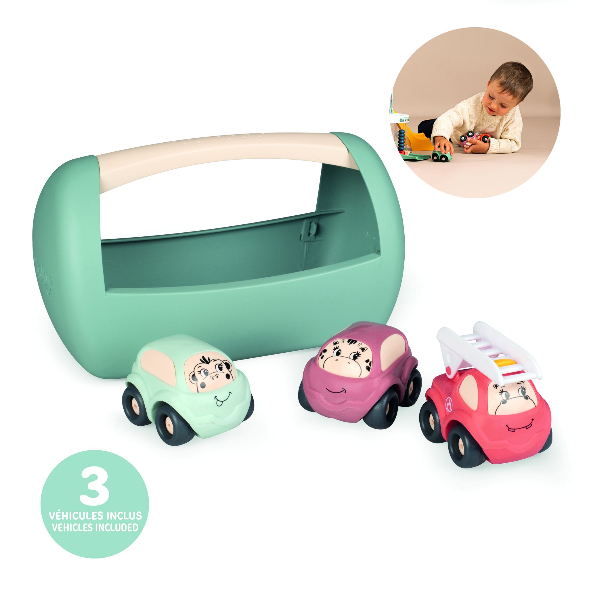 Voir la diapositive 7 : SMOBY LS Set 3 Vehicules