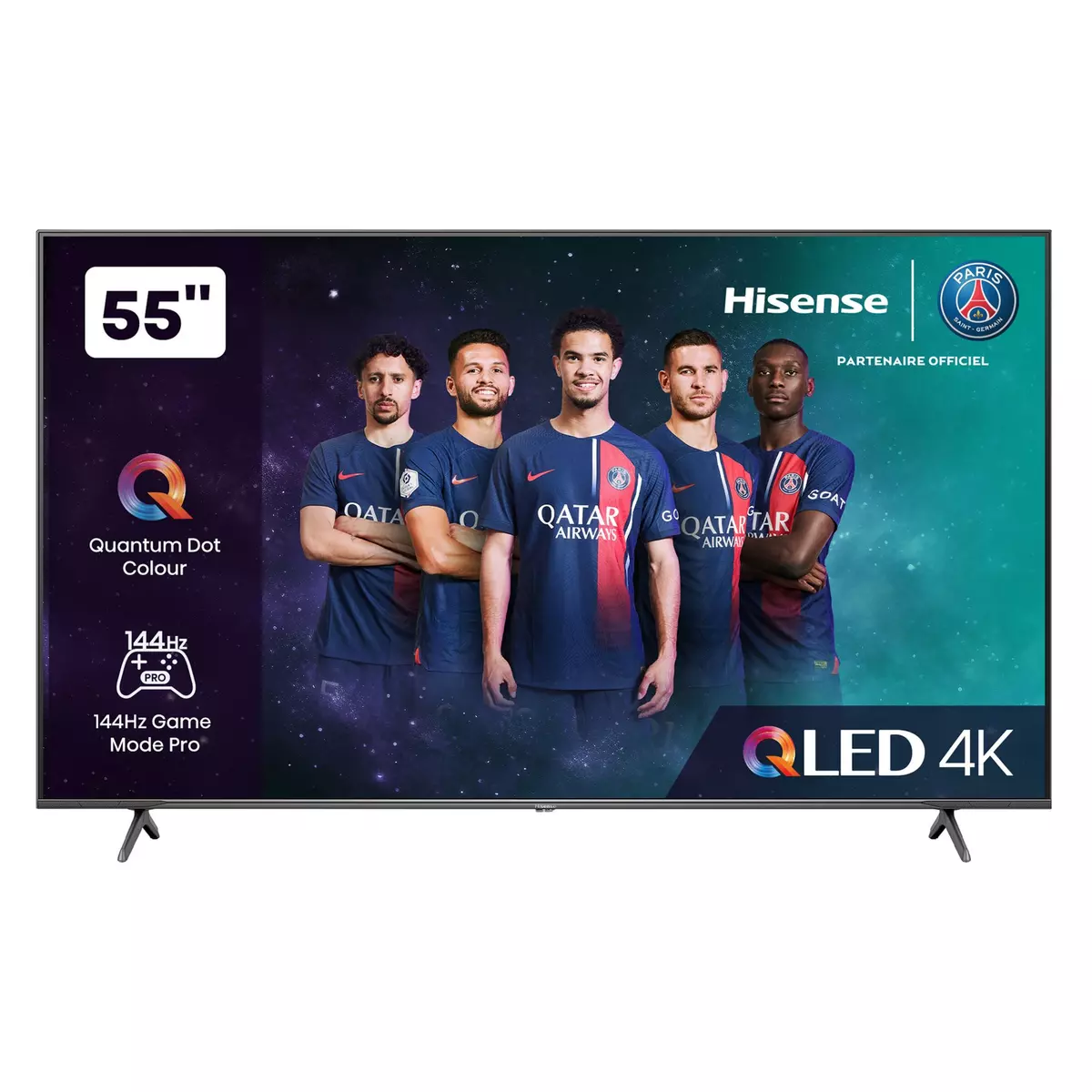 HISENSE 55E7KQ PRO 2023 TV QLED 4K Ultra HD 139 cm Smart TV