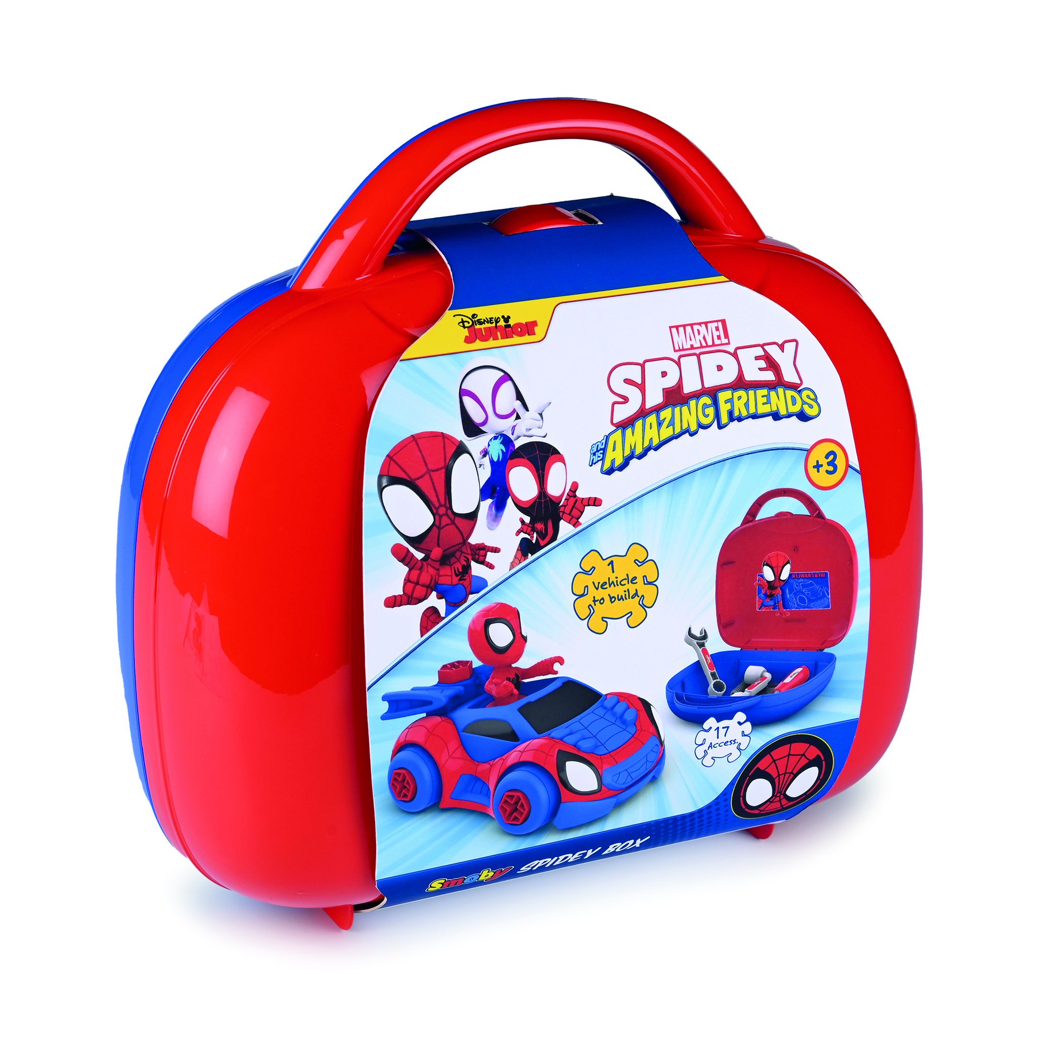 Voir la diapositive 2 : SMOBY Malette Spidey box