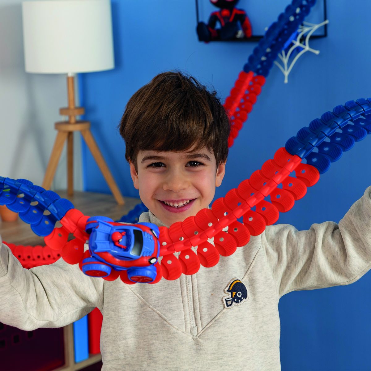 SMOBY Spidey flextreme set decouverte | vehicules-garages