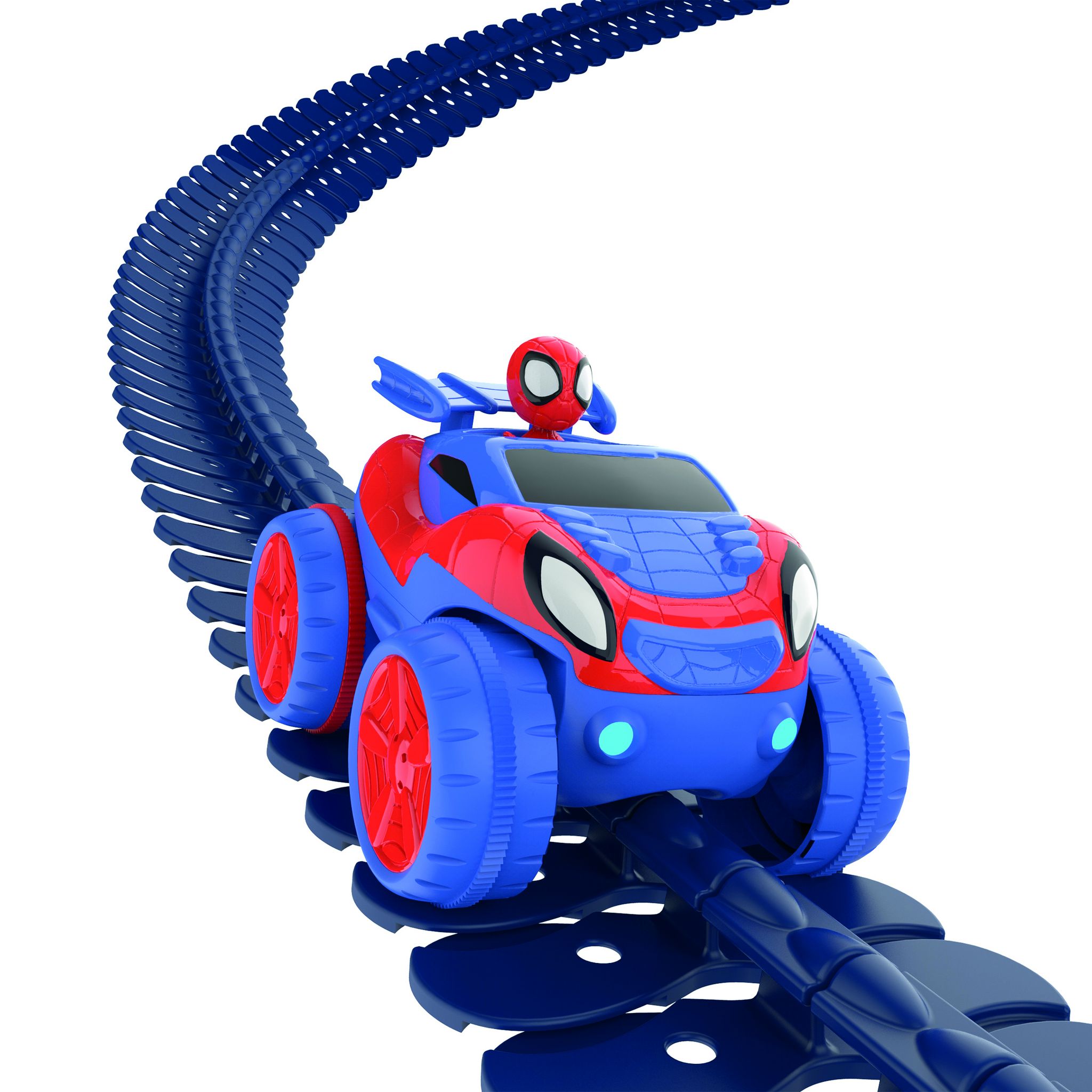 Voir la diapositive 7 : SMOBY Spidey flextreme set decouverte | vehicules-garages