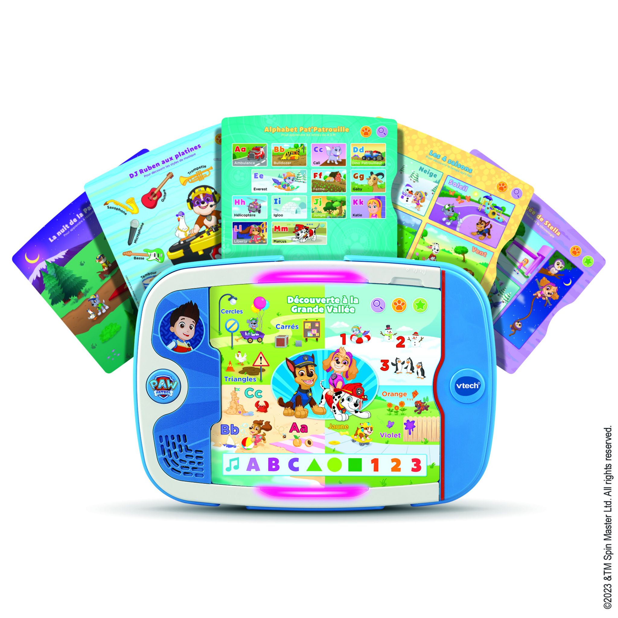 Voir la diapositive 2 : VTECH Pat'Patrouille - Tactipad Missions éducatives