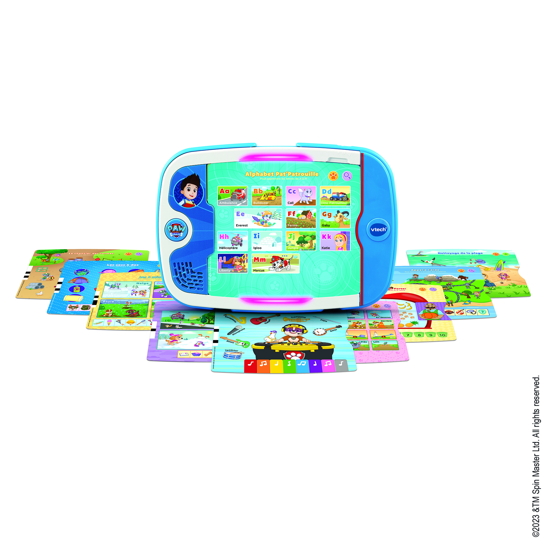 Voir la diapositive 3 : VTECH Pat'Patrouille - Tactipad Missions éducatives