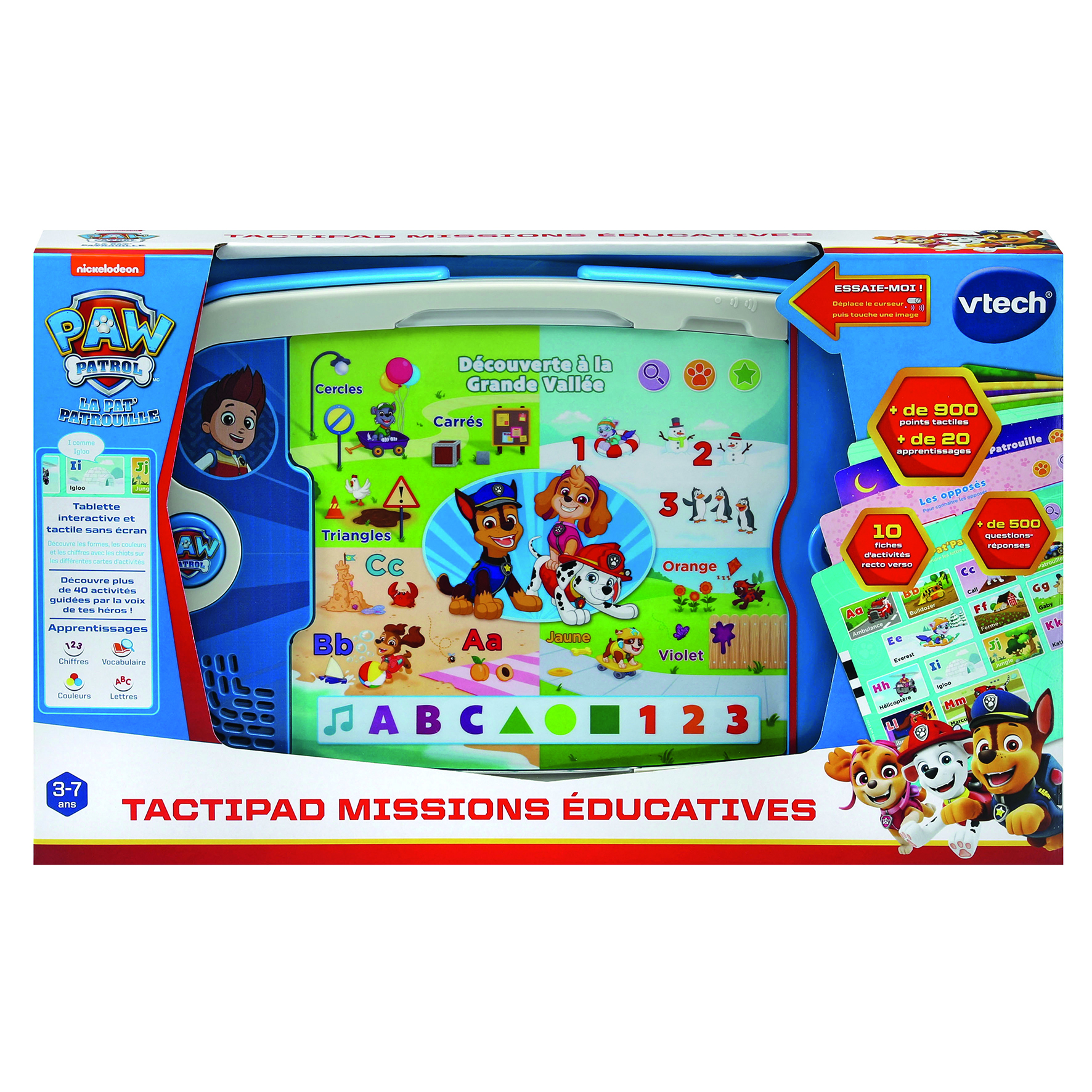 Voir la diapositive 4 : VTECH Pat'Patrouille - Tactipad Missions éducatives