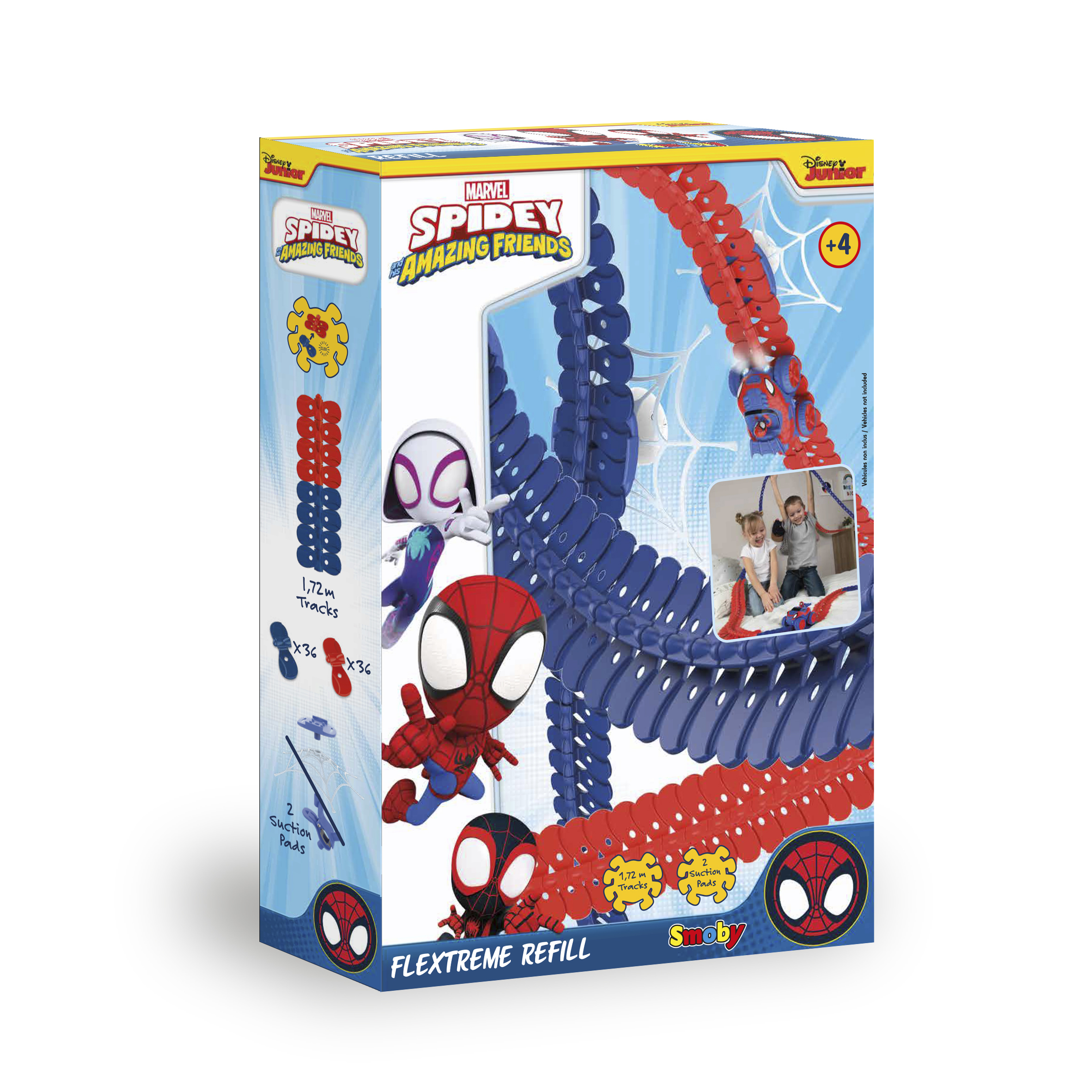 Voir la diapositive 2 : SMOBY Cicruit Spidey Flextreme Recharge