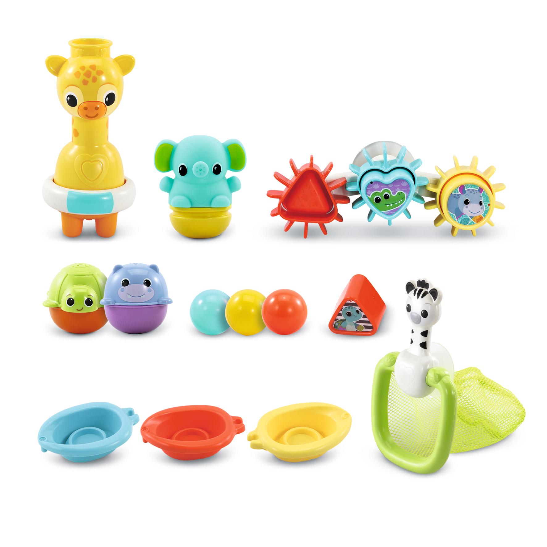 Voir la diapositive 2 : VTECH Maxi Coffret De bain Multi activités