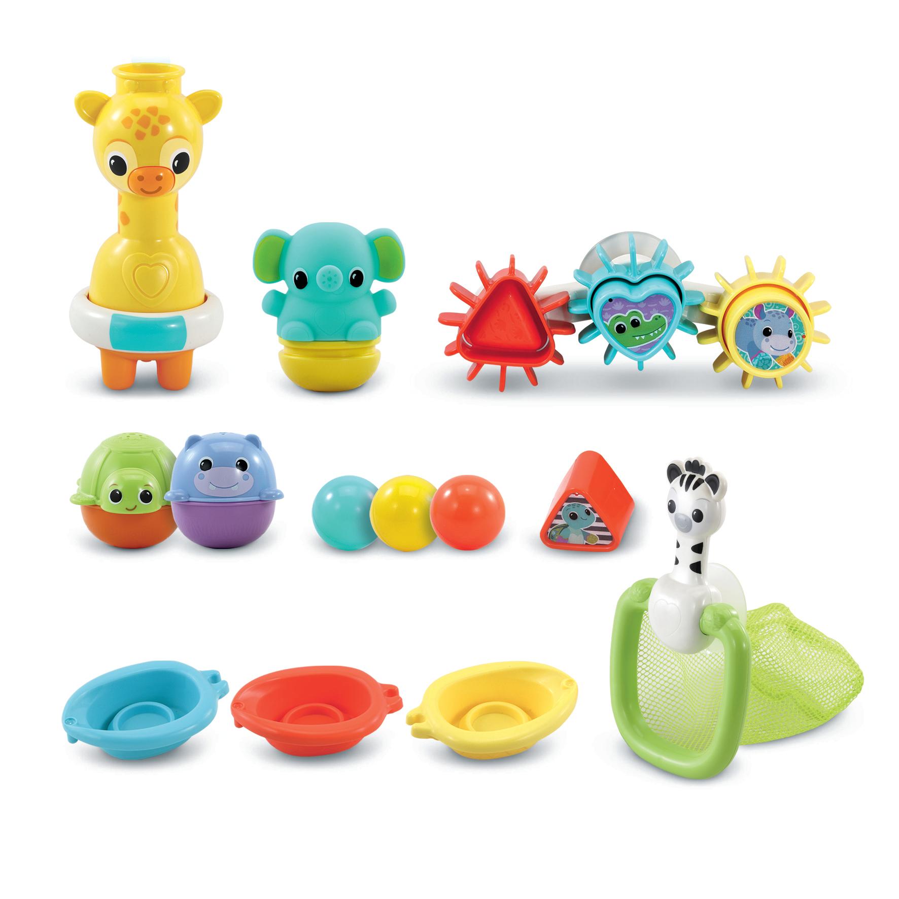 Voir la diapositive 4 : VTECH Maxi Coffret De bain Multi activités