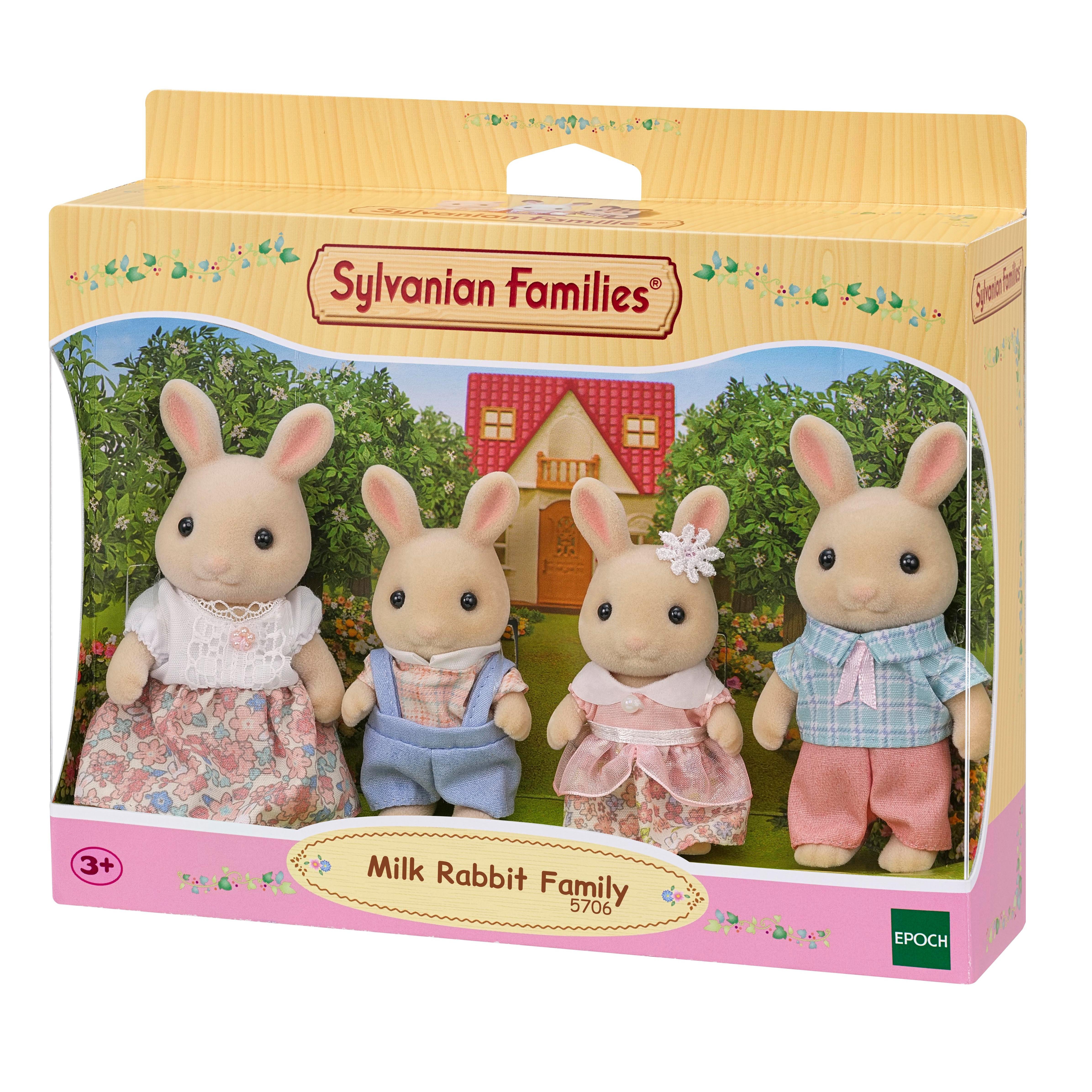 Voir la diapositive 2 : EPOCH D'ENFANCE La Famille Lapin Crème