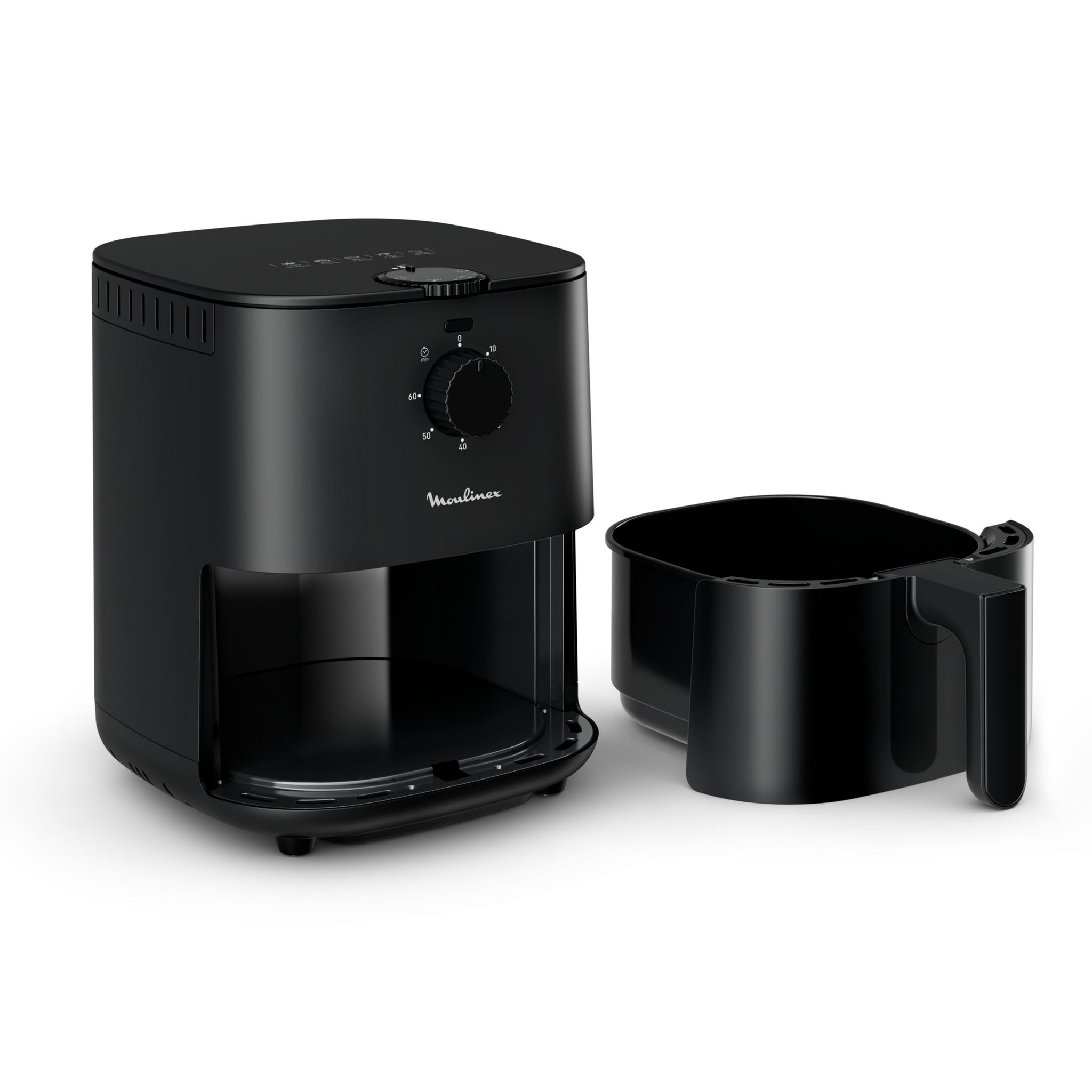 Voir la diapositive 3 : MOULINEX Friteuse électrique sans huile à air chaud EZ130810 - Noir