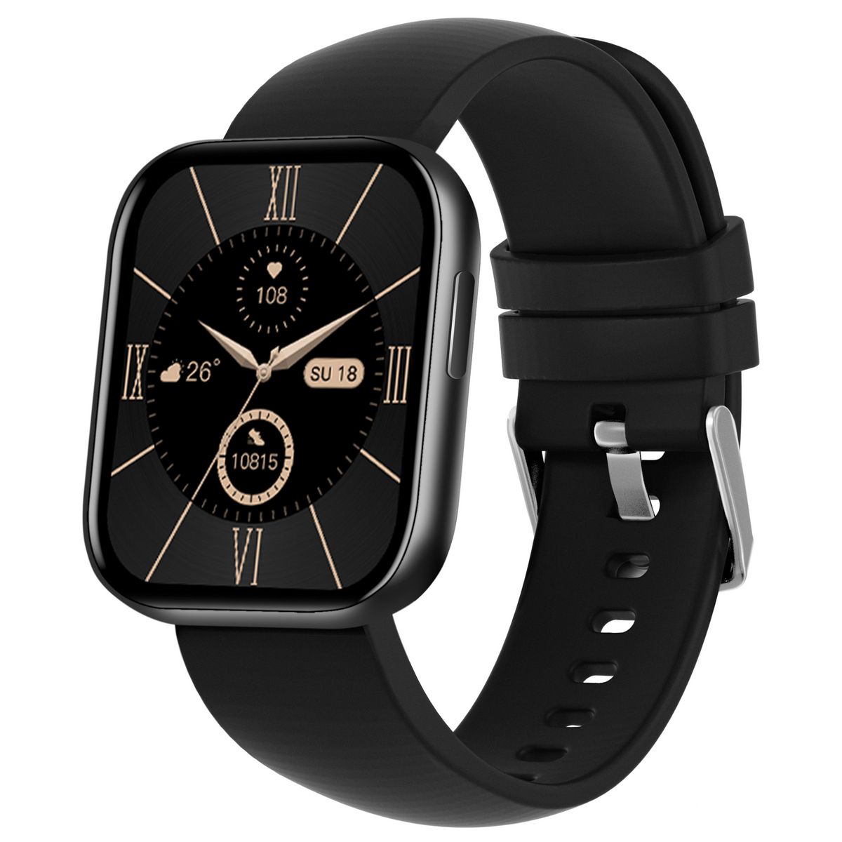 ABYX Montre connectée FIT Fuji - Noir