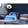 Voir la diapositive 5 : BRAUN Centrale vapeur IS1012BL - Blanc et bleu