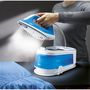 Voir la diapositive 6 : BRAUN Centrale vapeur IS1012BL - Blanc et bleu