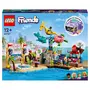 LEGO Friends 41737 - Le Parc d’Attractions à la Plage, Jouet de Construction Avancée, avec Manège et Machine à Vagues et Figurines Dauphin, Tortue, Hippocampe