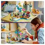 Voir la diapositive 3 : LEGO Friends 41737 - Le Parc d'Attractions à la Plage, Jouet de Construction Avancée, avec Manège et Machine à Vagues et Figurines Dauphin, Tortue, Hippocampe