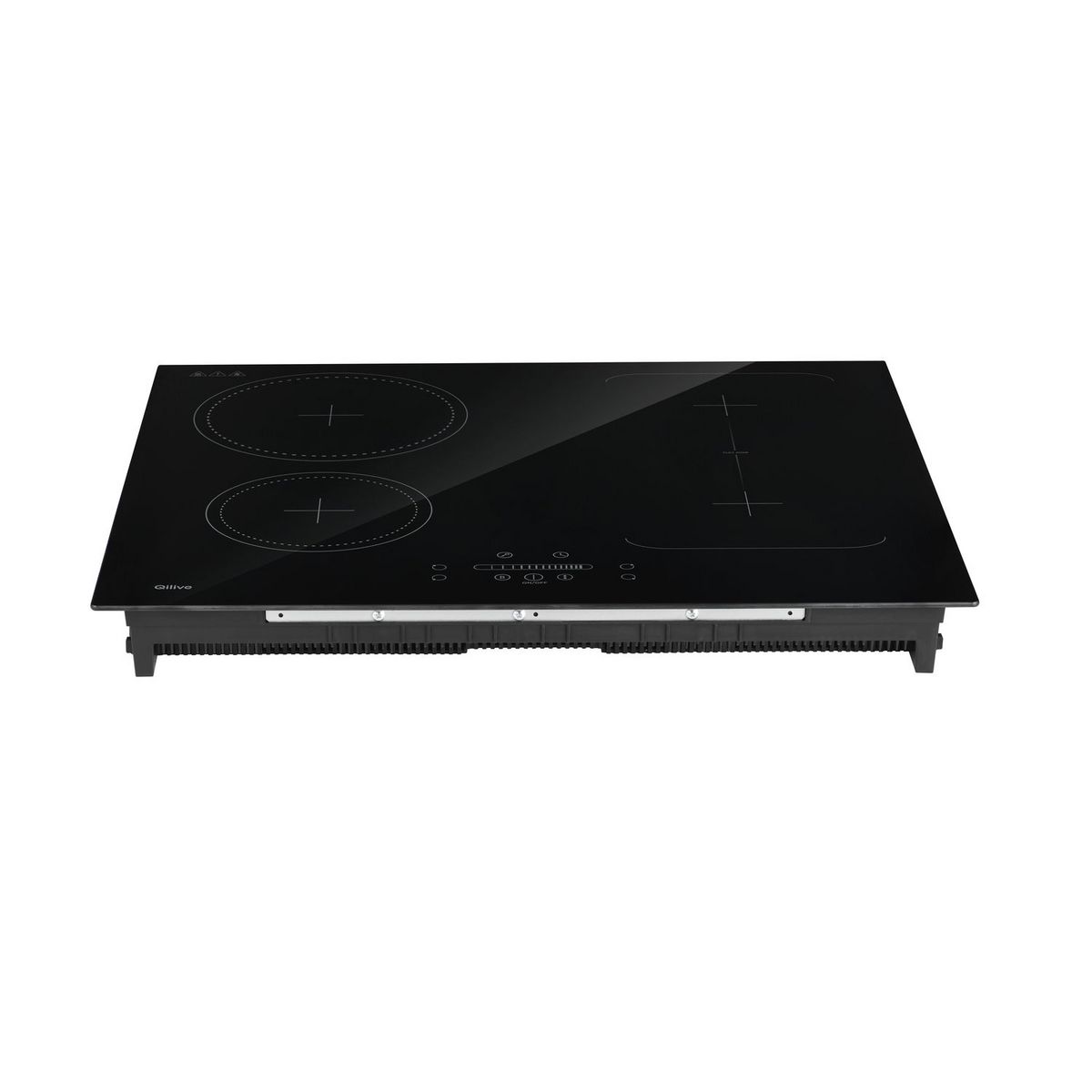 QILIVE Table de cuisson à induction Q.6922, 59 cm, 4 foyers avec une zone flex
