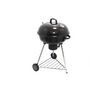 Voir la diapositive 2 : GARDENSTAR Barbecue charbon de bois en acier émaillé avec couvercle - D55cm