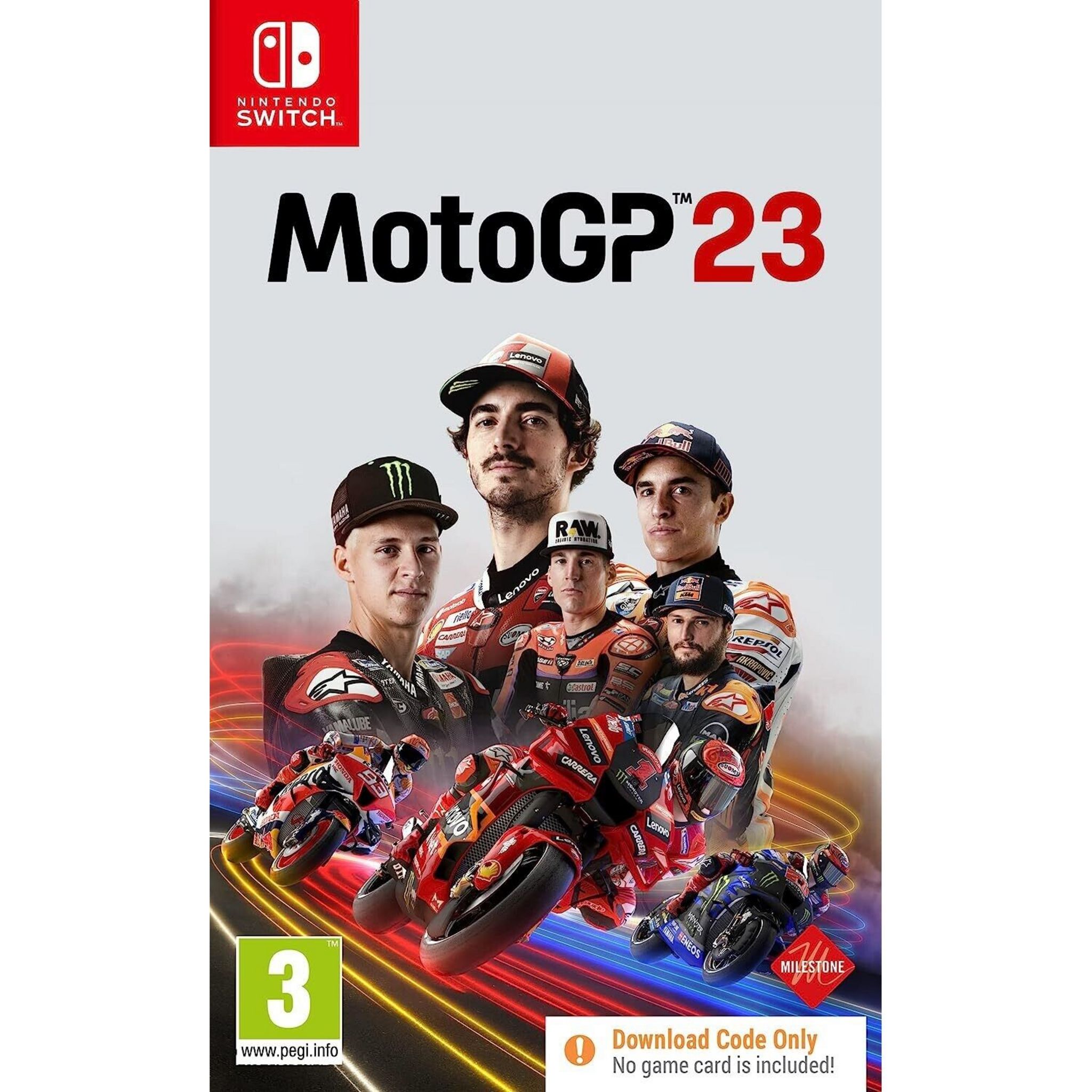 Voir la diapositive 1 : MotoGP 23 - Day One Edition Nintendo Switch - Code de Téléchargement