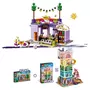 LEGO Friends 41747 - La Cuisine Collective de Heartlake City, Jouet avec Accessoires de Maison, 3 Mini-Poupées plus Figurine Churro le Chat, À Combiner avec le Centre Collectif