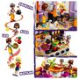 Voir la diapositive 6 : LEGO Friends 41747 - La Cuisine Collective de Heartlake City, Jouet avec Accessoires de Maison, 3 Mini-Poupées plus Figurine Churro le Chat, À Combiner avec le Centre Collectif