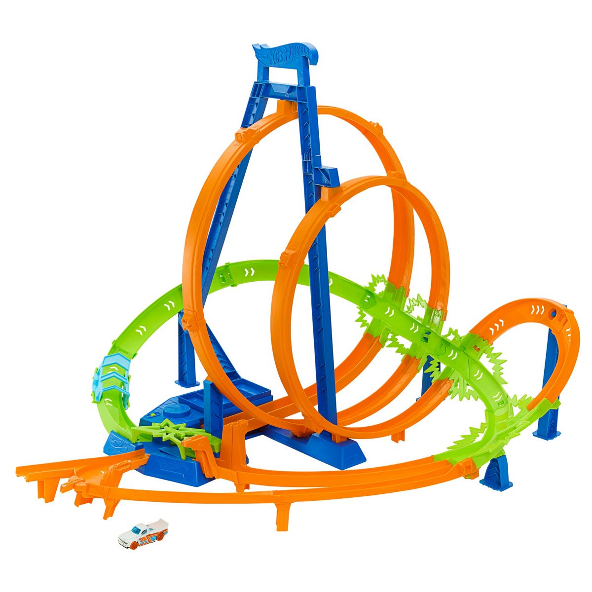 MATTEL Coffret Looping Multicrash - Hot wheels
