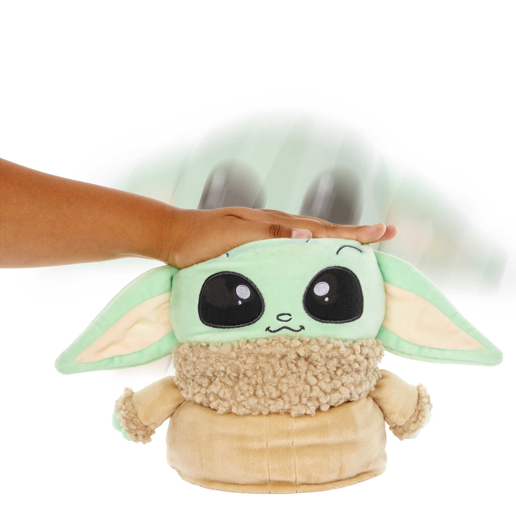 Voir la diapositive 4 : MATTEL Peluche Grogu sautillant - The Mandolorian