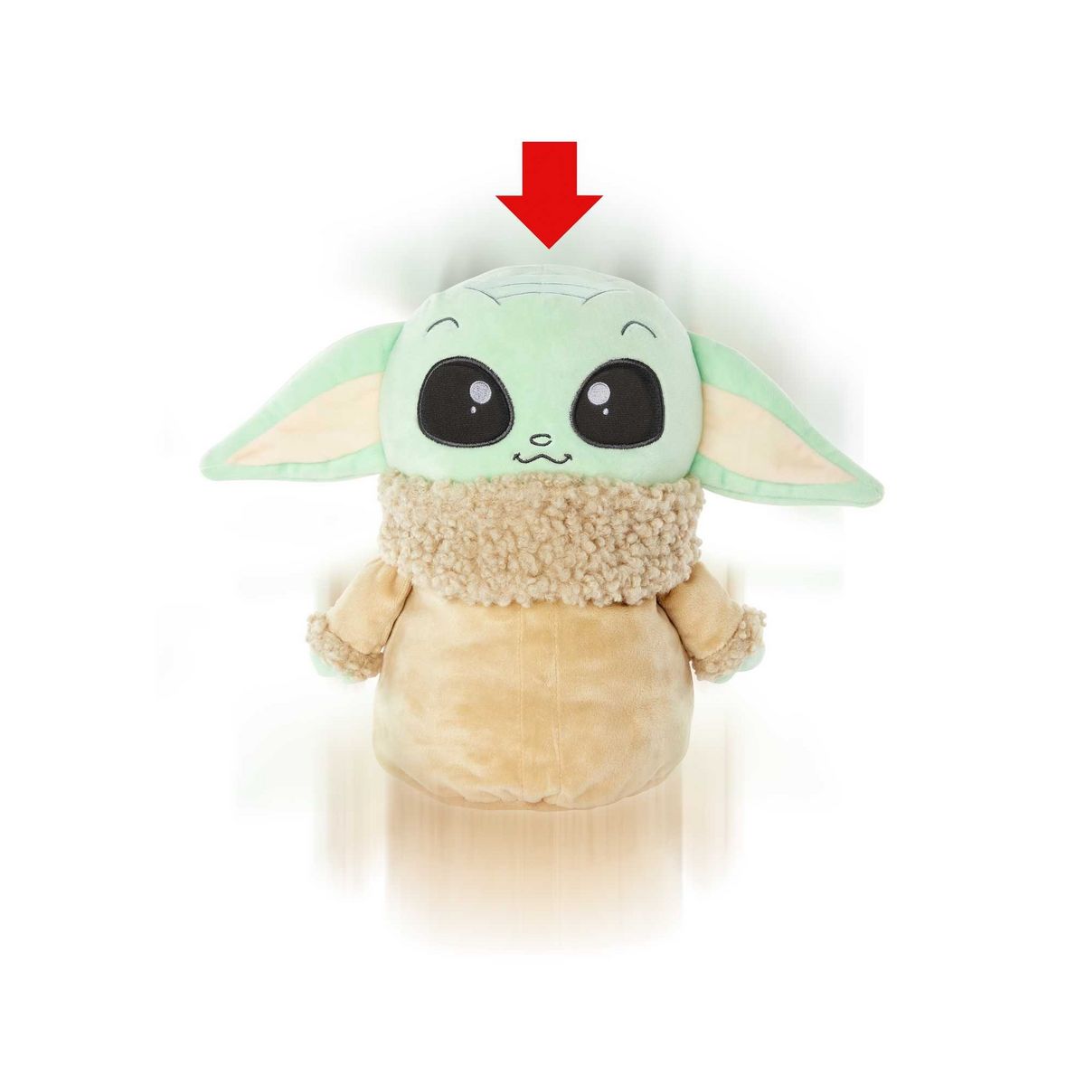 MATTEL Peluche Grogu sautillant - The Mandolorian