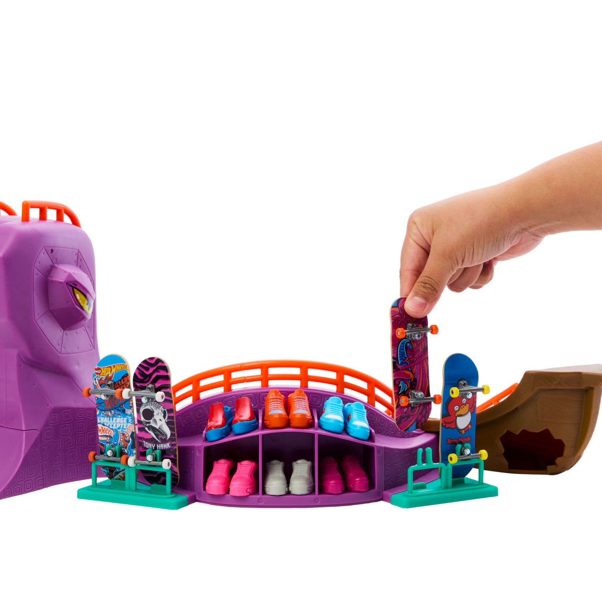 Voir la diapositive 4 : MATTEL Coffret Skatepark Octopus