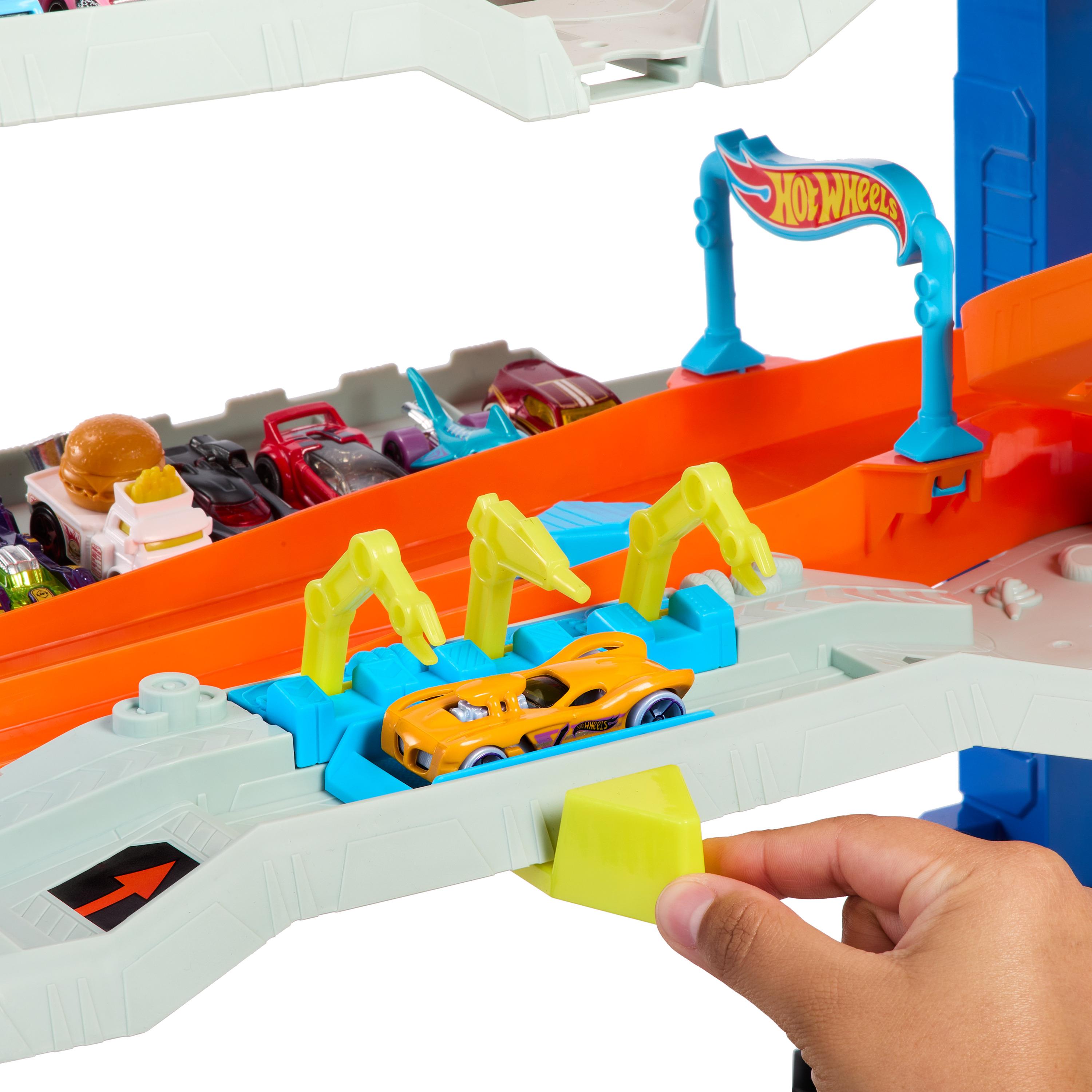 Voir la diapositive 13 : MATTEL Hot Wheels City - Super Garage Ultime - Coffret avec 2 voitures incluses