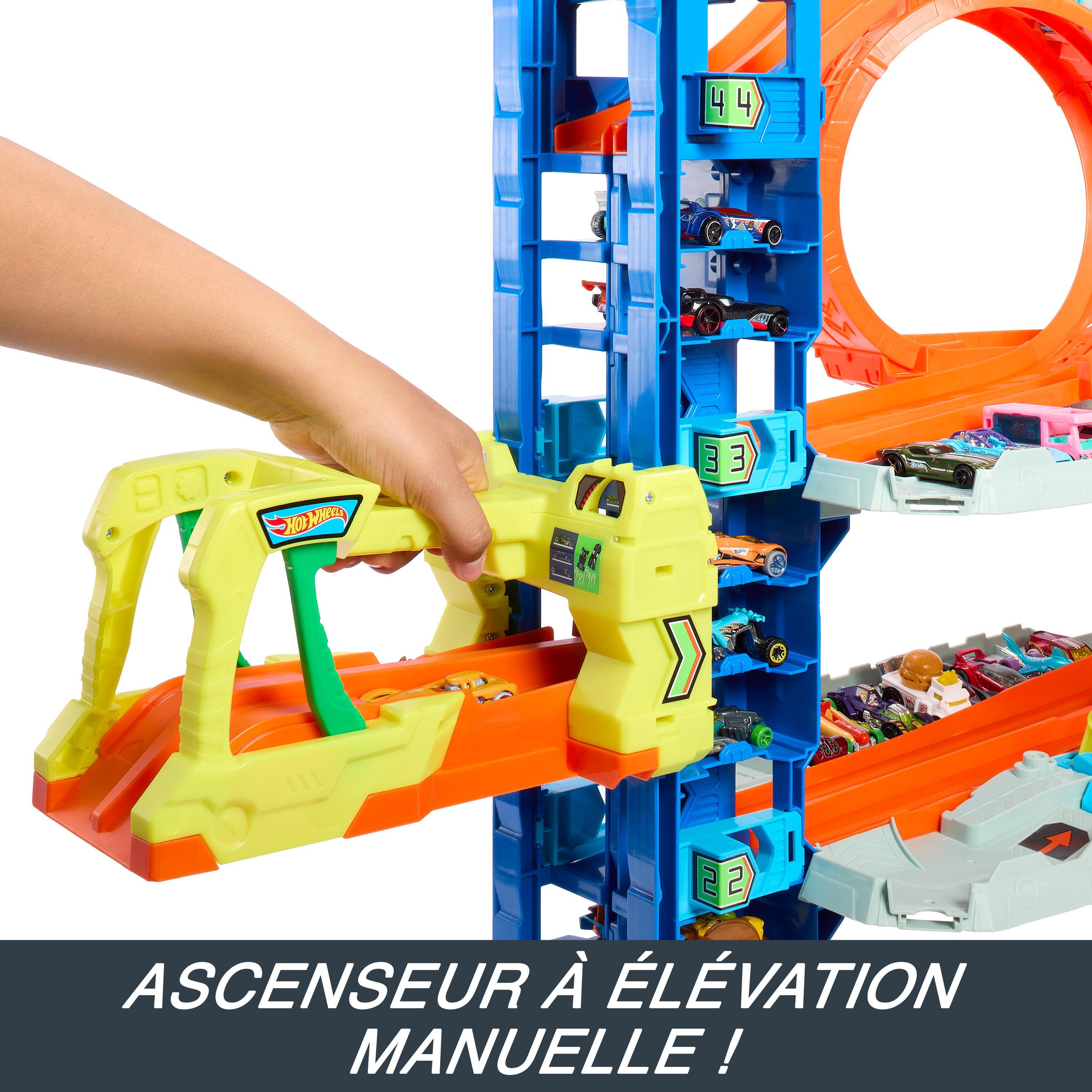 Voir la diapositive 6 : MATTEL Hot Wheels City - Super Garage Ultime - Coffret avec 2 voitures incluses