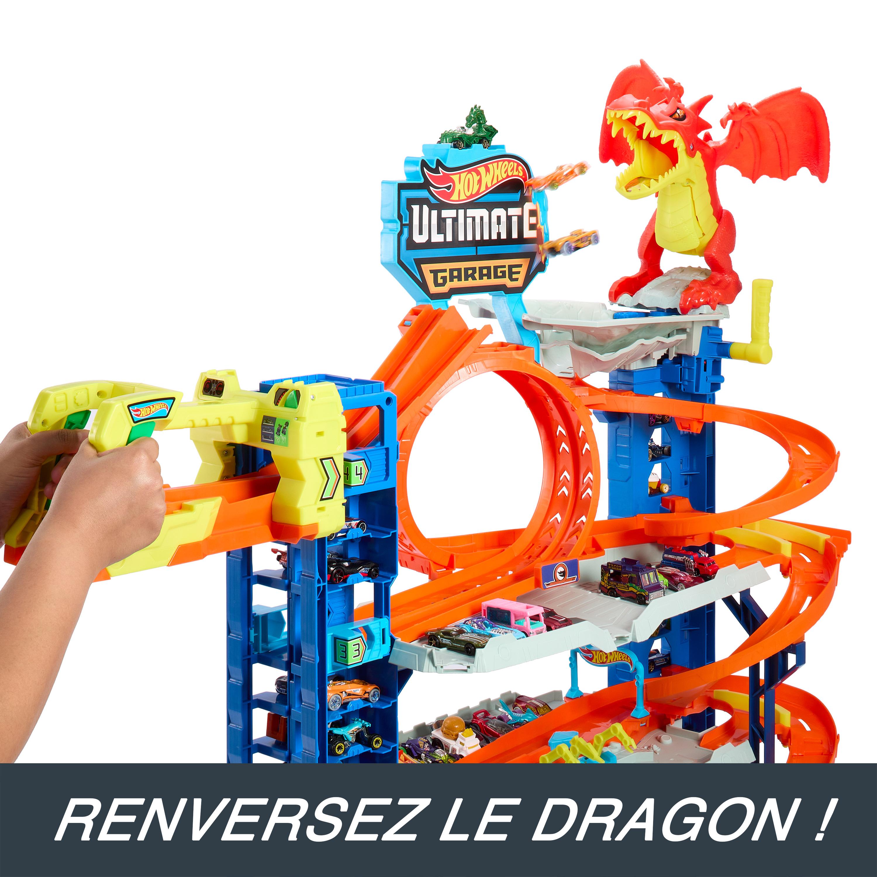 Voir la diapositive 8 : MATTEL Hot Wheels City - Super Garage Ultime - Coffret avec 2 voitures incluses