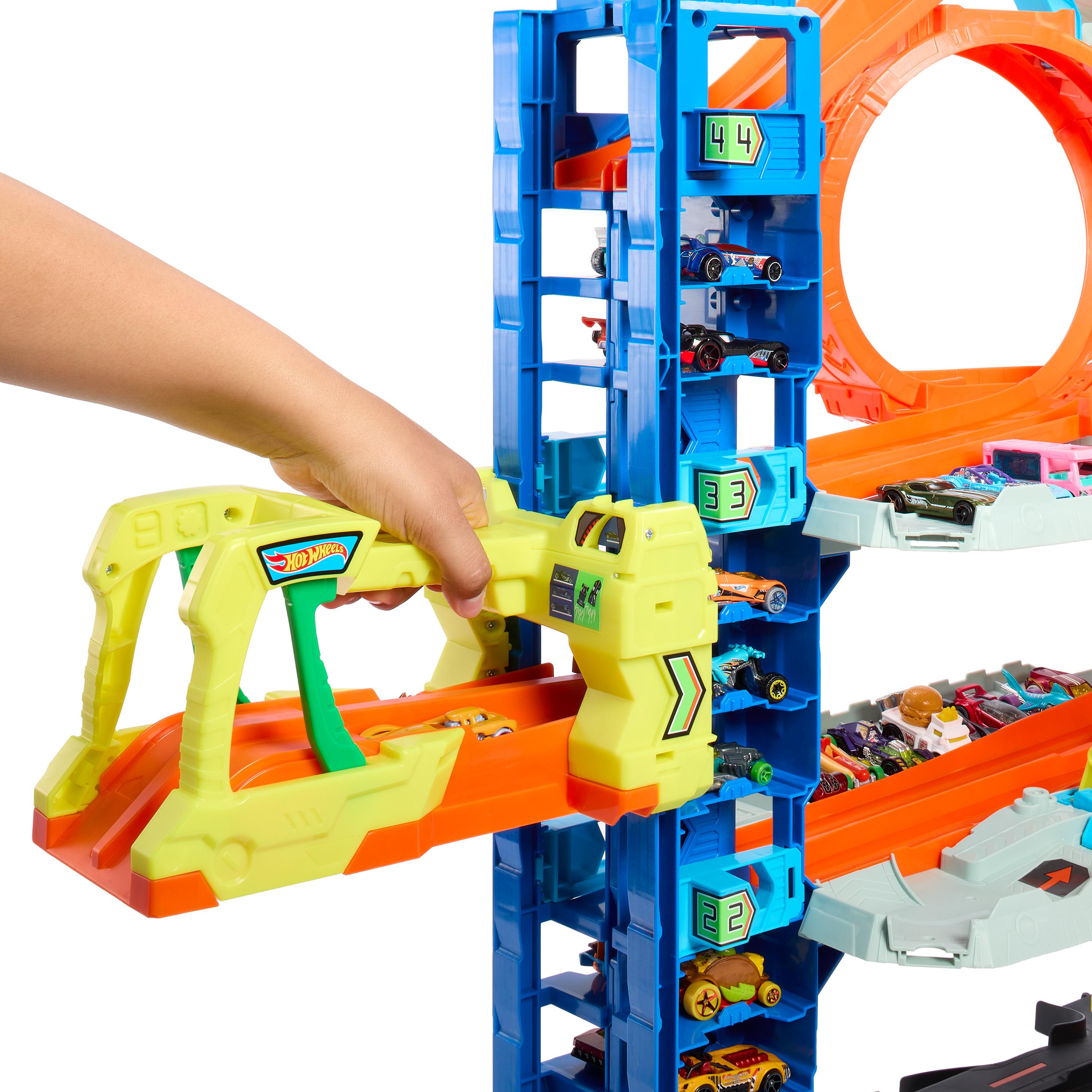 Voir la diapositive 11 : MATTEL Hot Wheels City - Super Garage Ultime - Coffret avec 2 voitures incluses