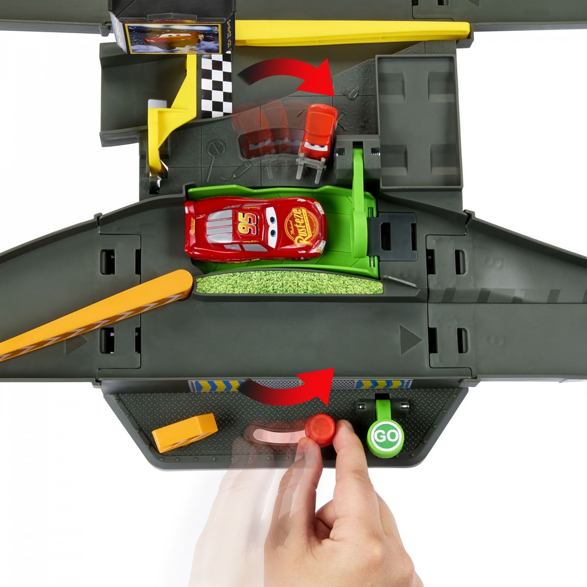 MATTEL Circuit de course Piston Cup