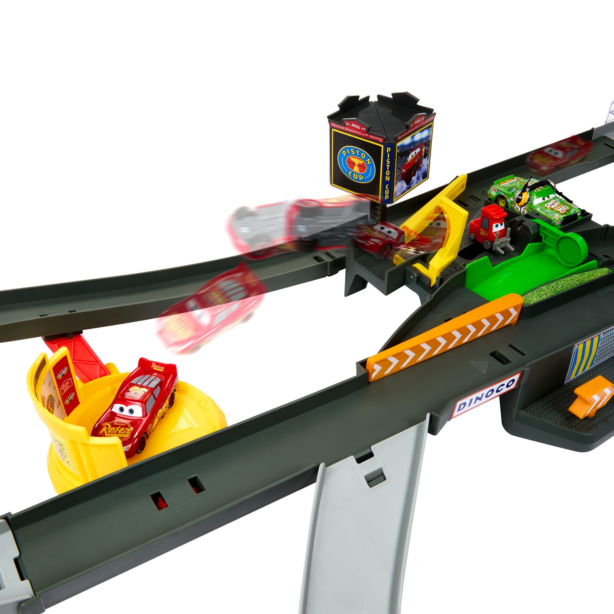 Voir la diapositive 6 : MATTEL Circuit de course Piston Cup