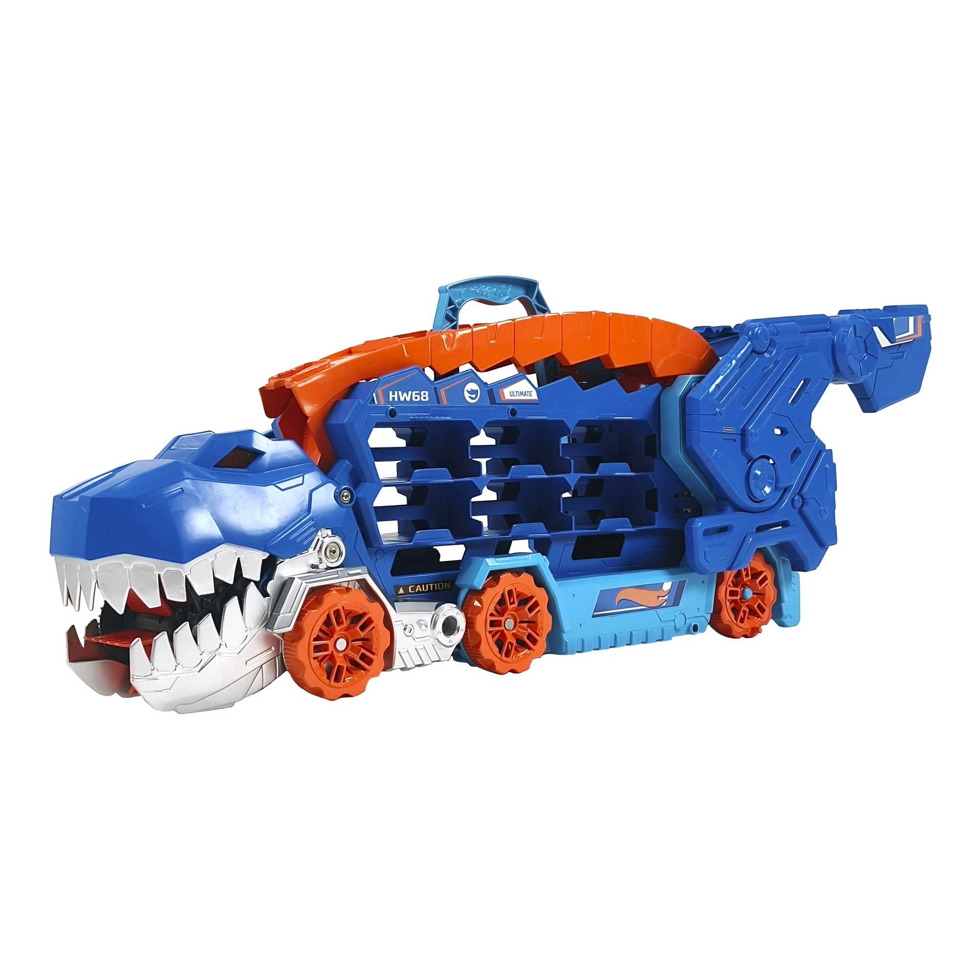 Voir la diapositive 6 : MATTEL Méga Transporteur Dino - Hot Wheels