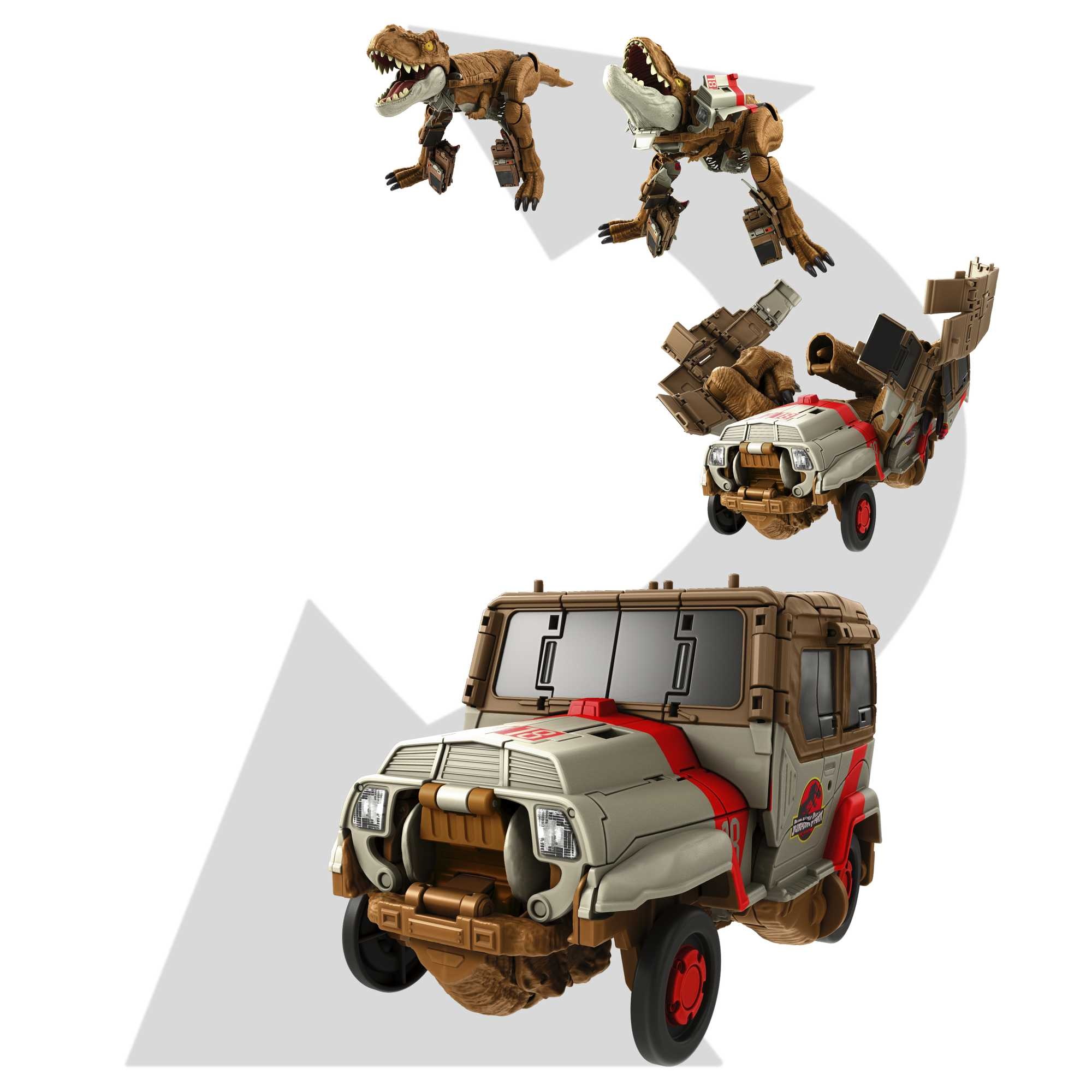Voir la diapositive 4 : MATTEL GAMES Figurine T-Rex Transformation Fierce