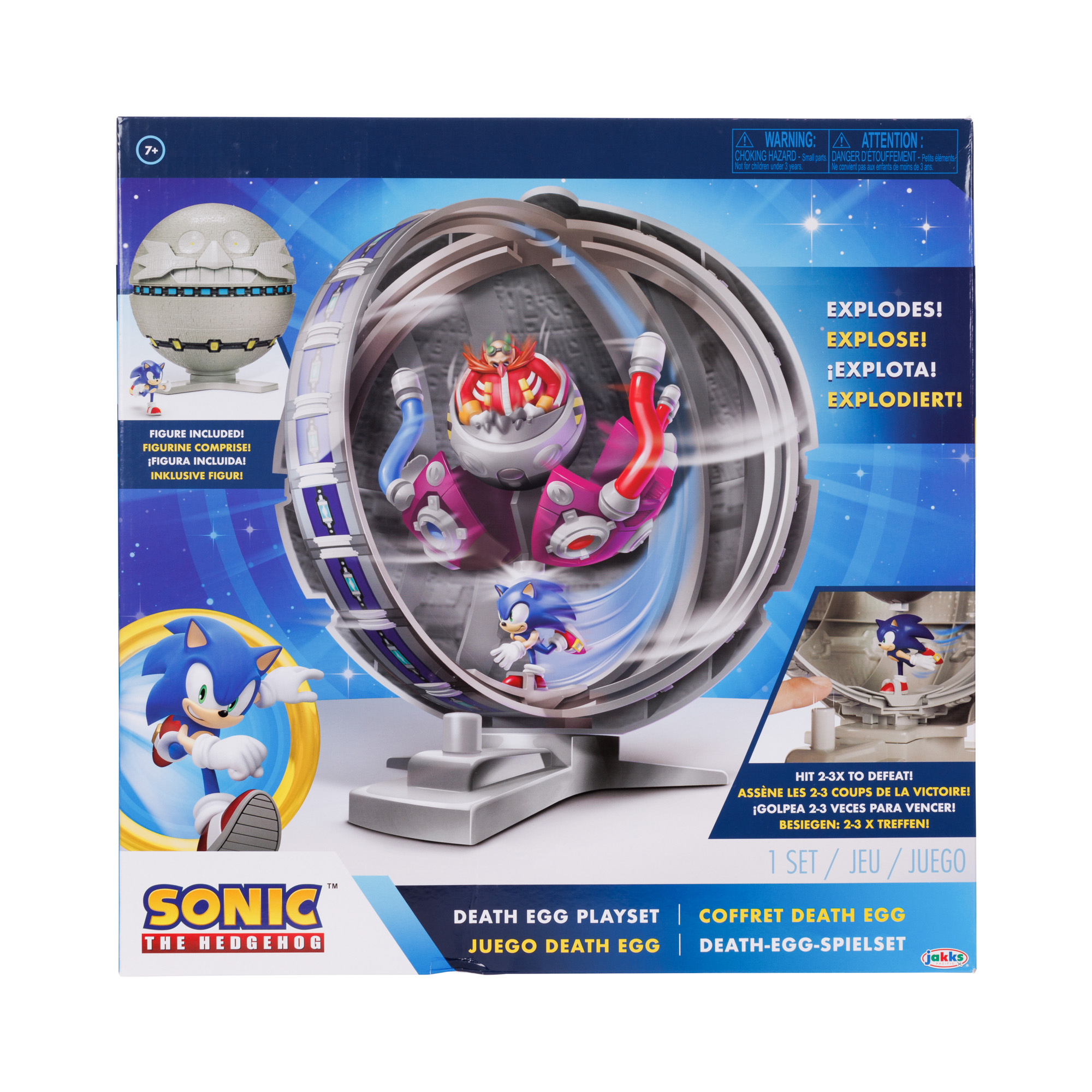 Voir la diapositive 6 : JAKKS Coffret DEATH EGG Sonic