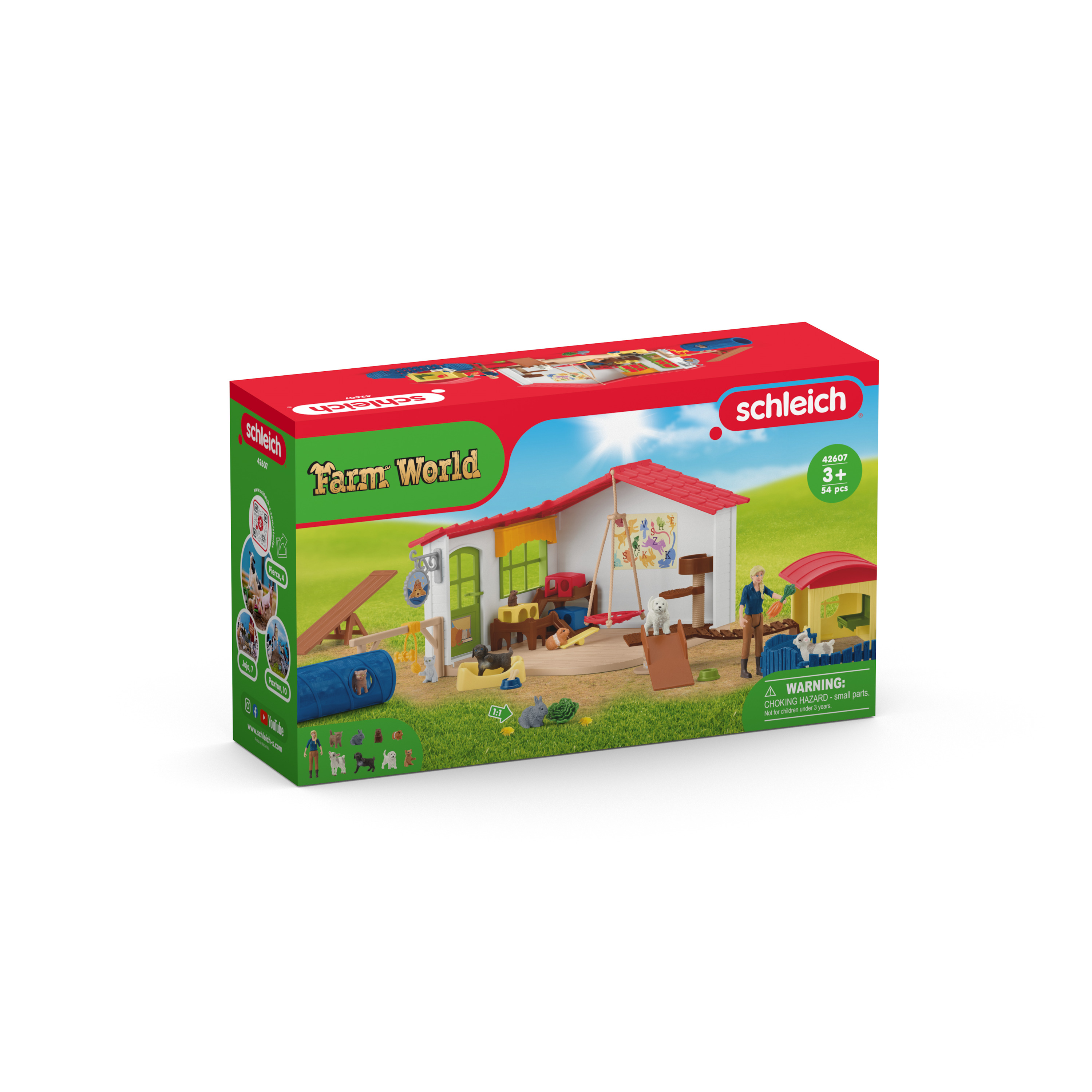 Voir la diapositive 2 : SCHLEICH Schleich - Figurine Assortiment D'animaux Farm World