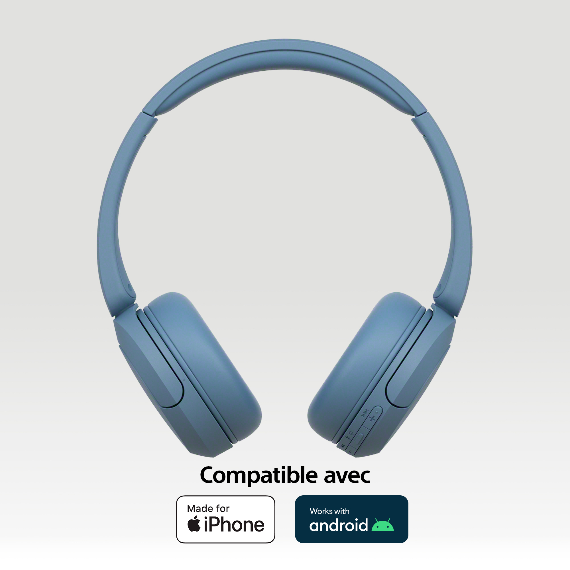 Voir la diapositive 12 : SONY Casque WH CH520 - Bleu