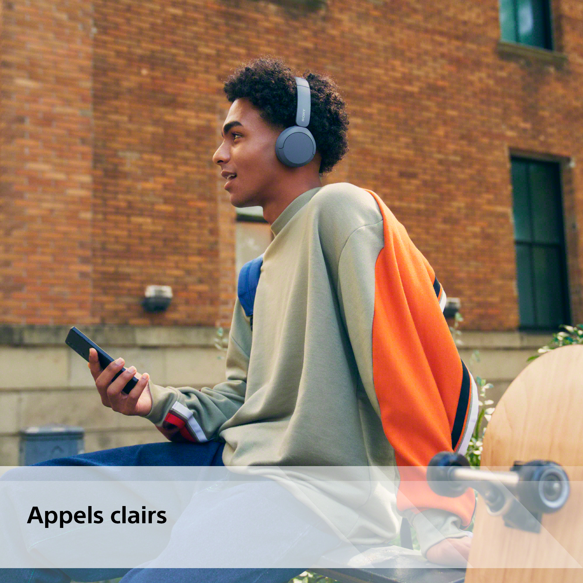 Voir la diapositive 6 : SONY Casque WH CH520 - Bleu