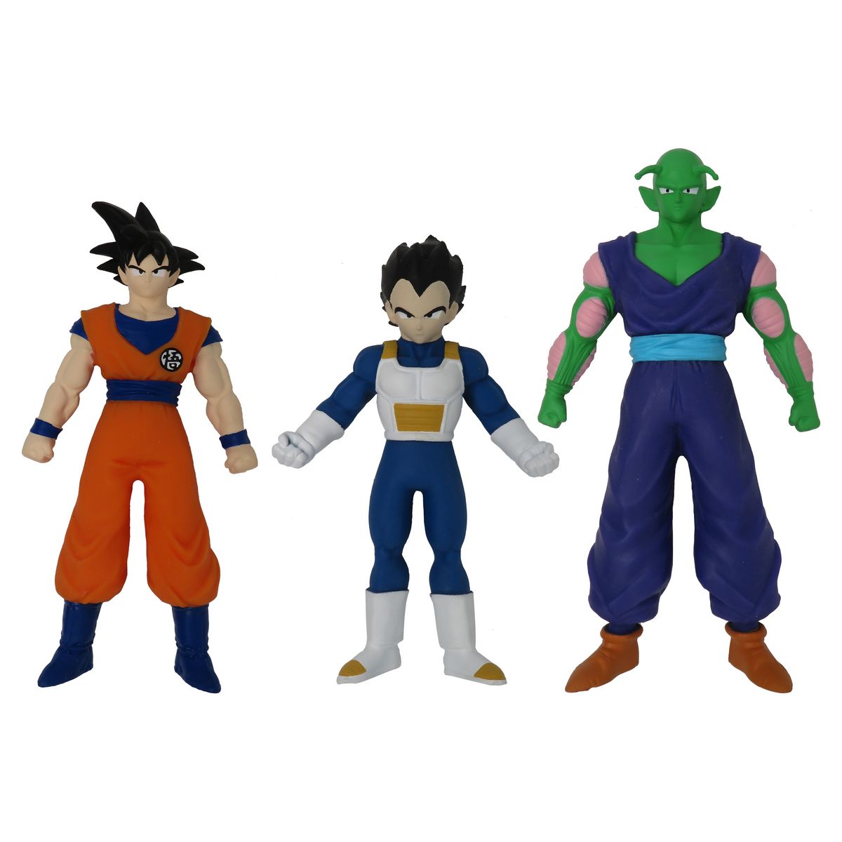 SILVERLIT Pack de 3 figurines Monster Flex Dragon Ball