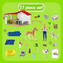 Voir la diapositive 3 : SCHLEICH Cabinet vétérinaire avec animaux