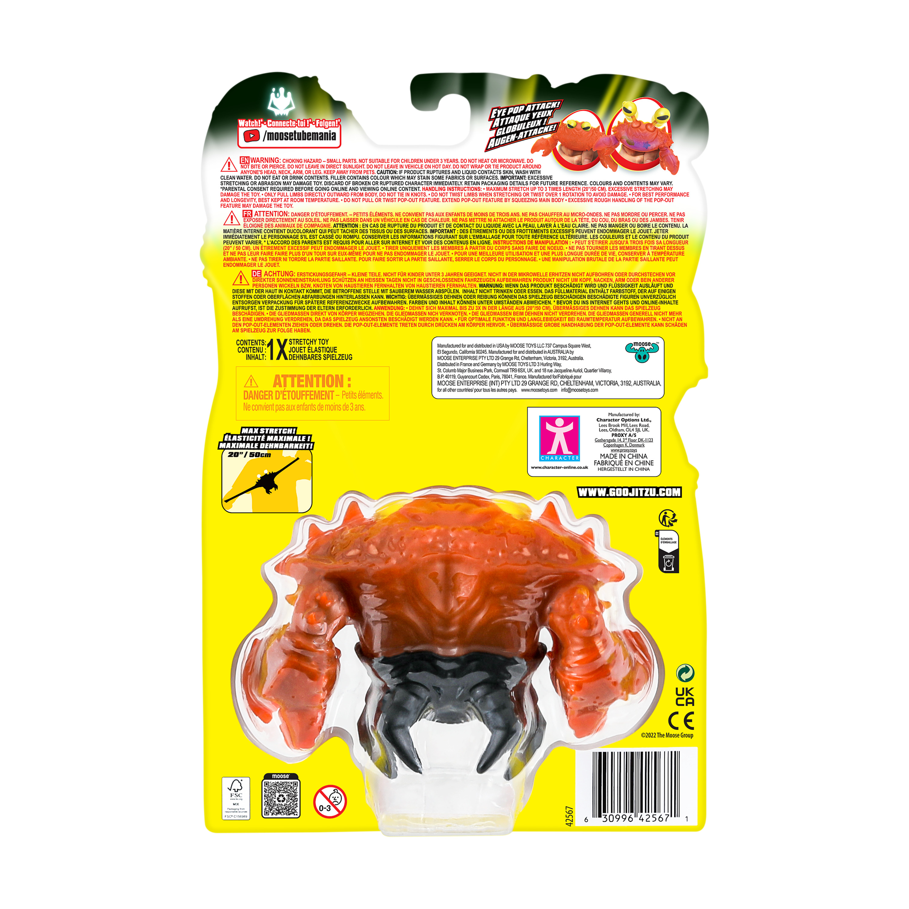 Voir la diapositive 3 : MOOSE Figurine Goo Jit Zu Deep Goo Sea - Thrash