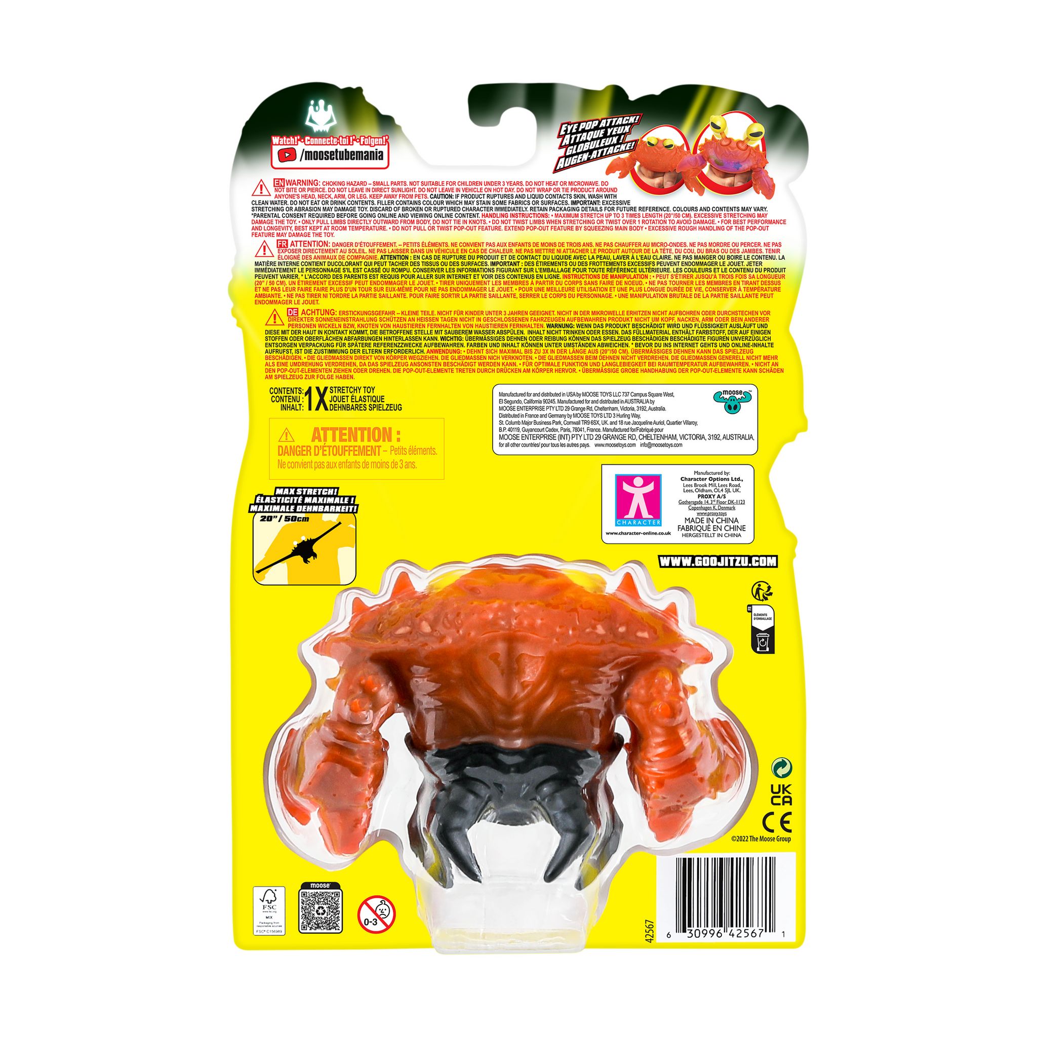 Voir la diapositive 3 : MOOSE Figurine Goo Jit Zu Deep Goo Sea - Thrash