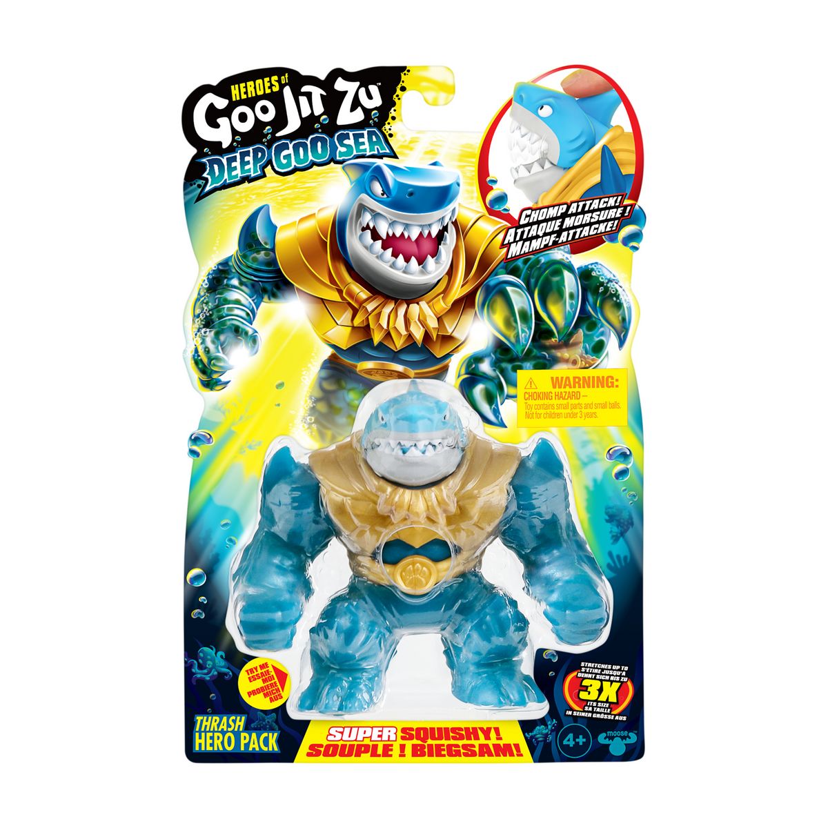 MOOSE Figurine Goo Jit Zu Deep Goo Sea - Thrash
