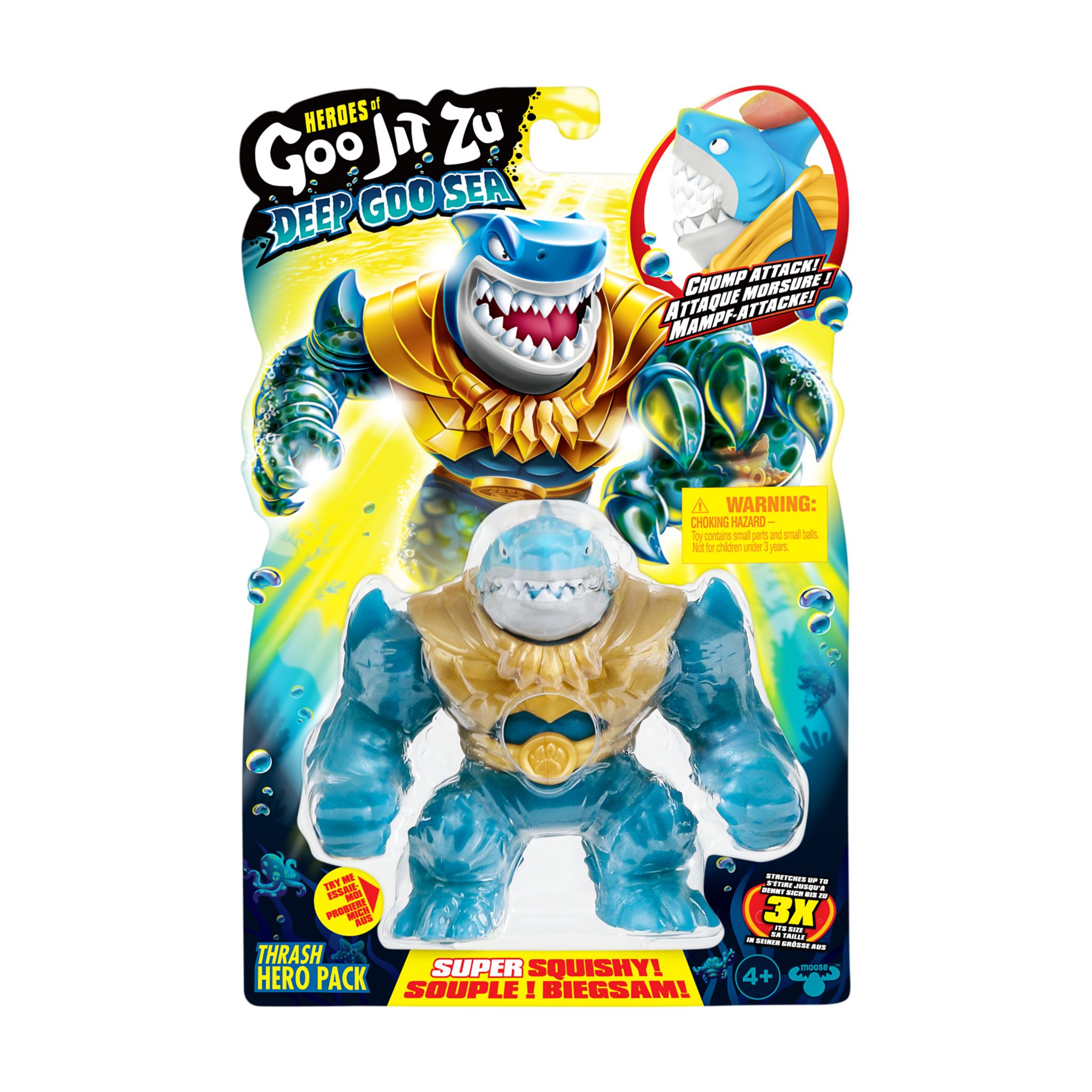 Voir la diapositive 9 : MOOSE Figurine Goo Jit Zu Deep Goo Sea - Thrash