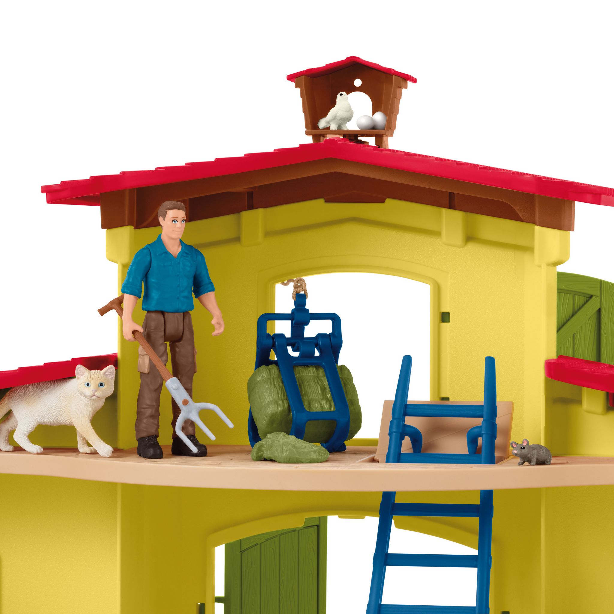 Voir la diapositive 4 : SCHLEICH Coffret Figurines Ferme éducative