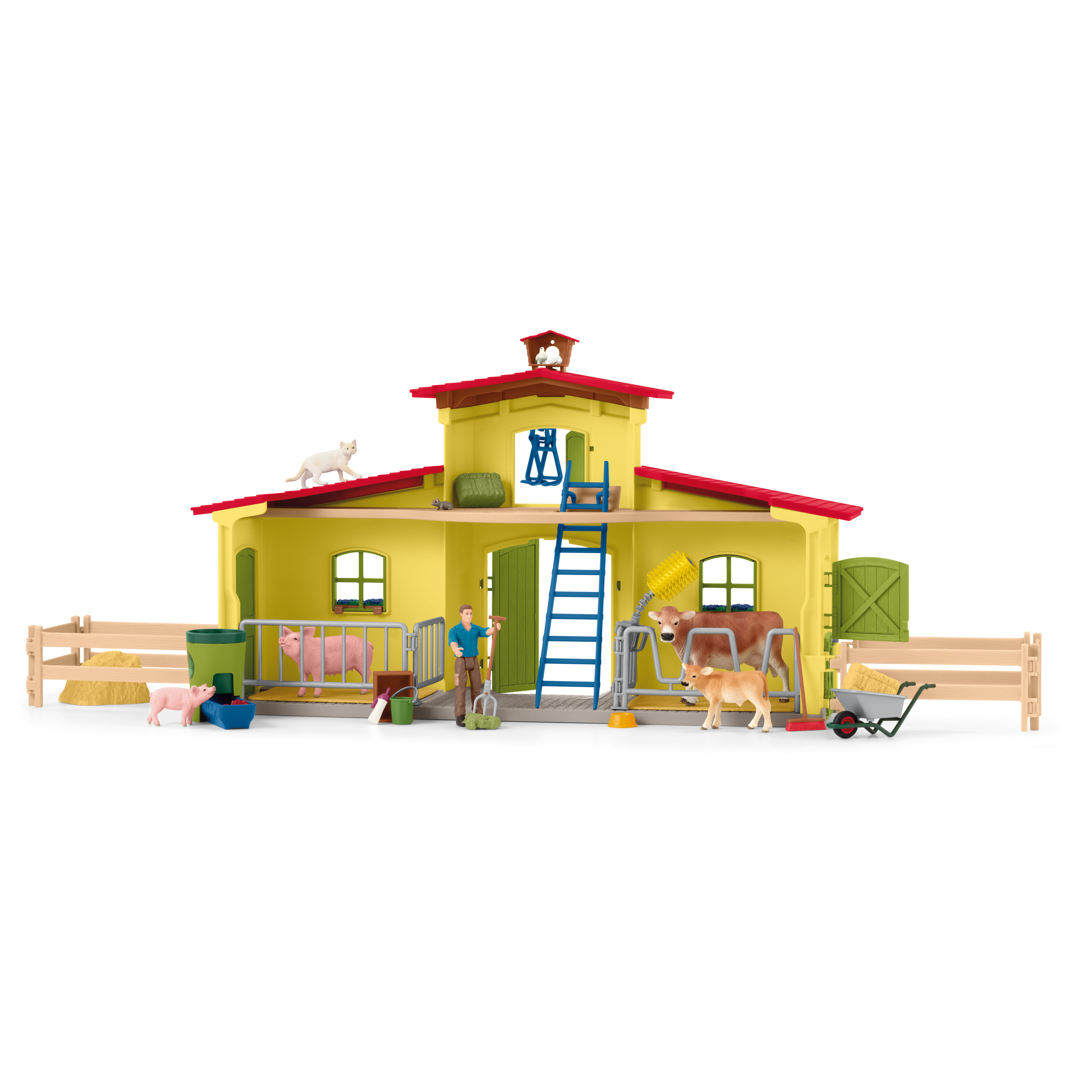 Voir la diapositive 5 : SCHLEICH Coffret Figurines Ferme éducative